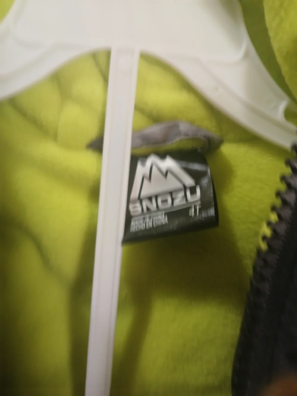 Snozu Black & Lime Green Tie-Dye Kids Snow Jacket and Bib Pants Size 4T